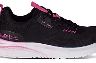 Tênis Coca-Cola Shoes, X-Fly Future, adulto-unissex, Preto/Pink, 38