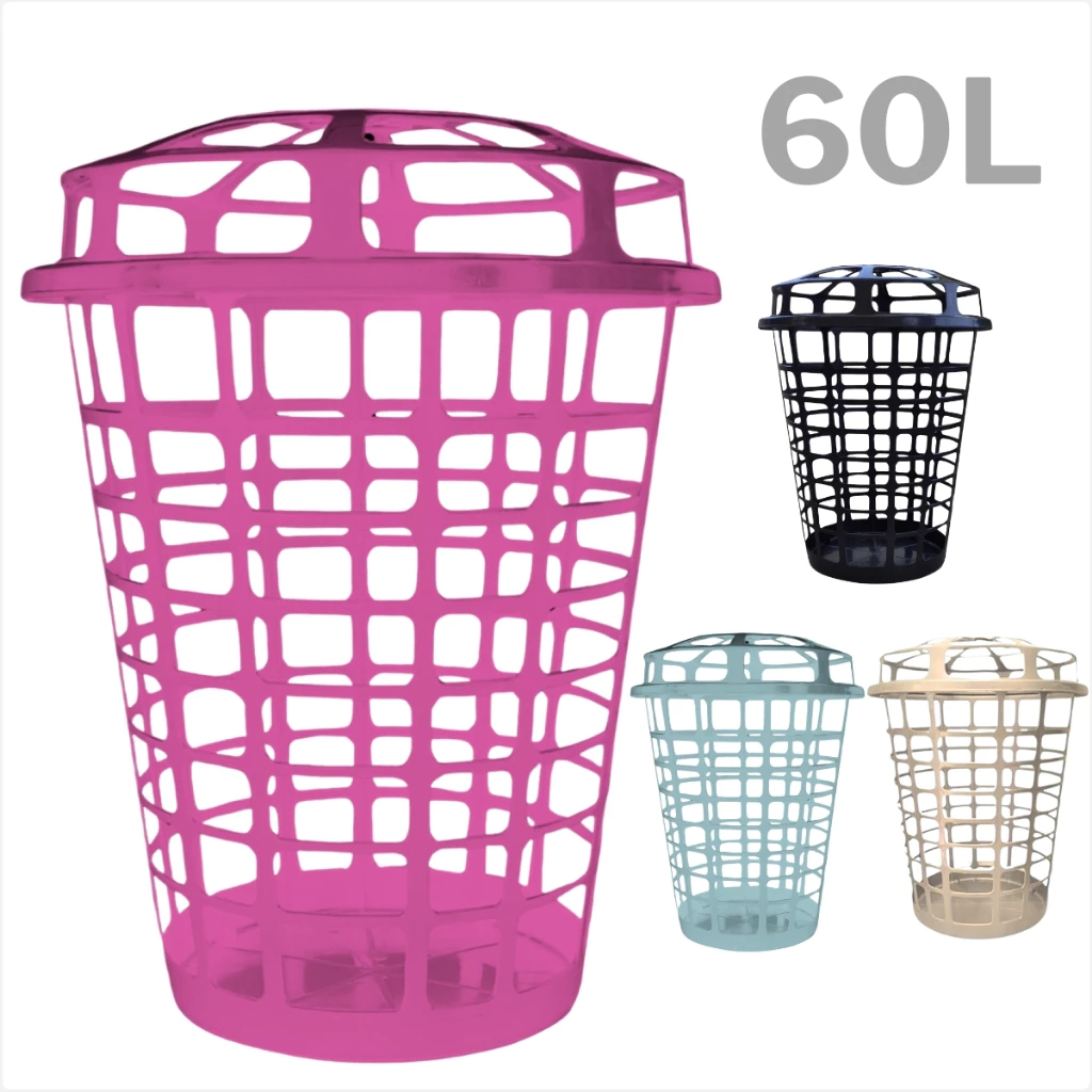 Cesto Telado 60 Litros com tampa