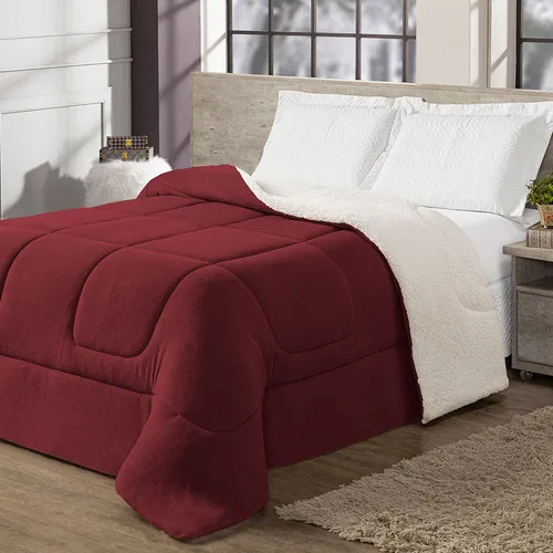 Coberdrom Sherpa Casal Queen Grosso Super Quente