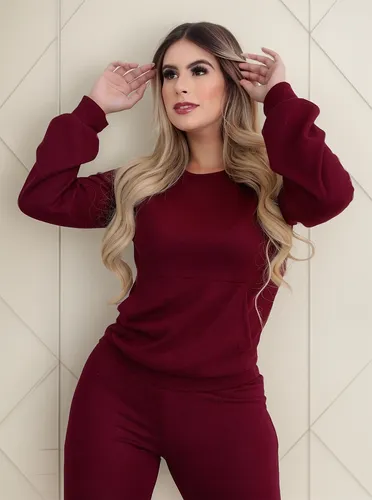 Conjunto Feminino De Frio 2 Peça