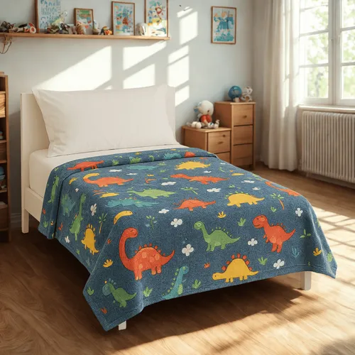 Kit 2 Coberta Casal Manta Brilha No Escuro