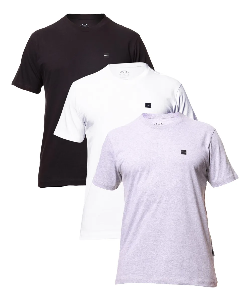 Kit 3 Camisetas Oakley