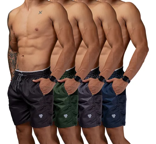 Kit 4 Short Praia