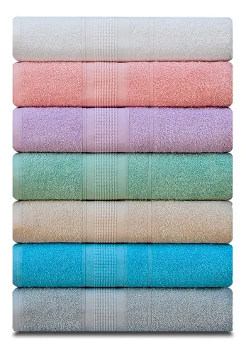 Kit C/4 Toalhas De Banho Gigante