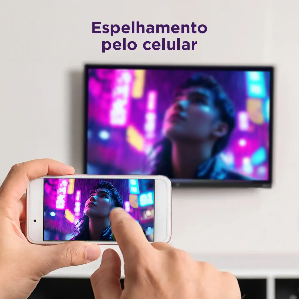 Smart Tv Dled 32 Hd Multi Essencial Roku Wi-fi