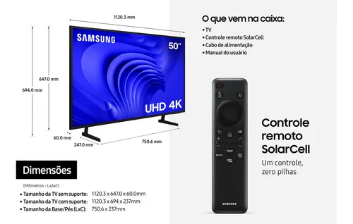 Smart TV Samsung 50″