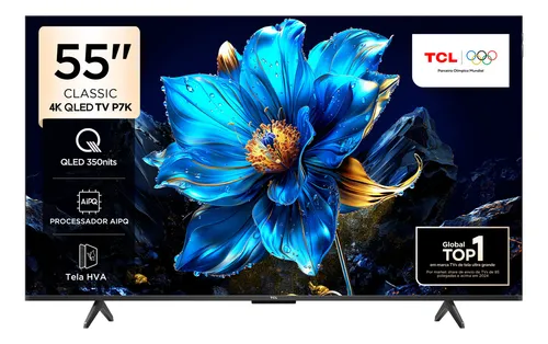 Tcl Qled Smart Tv 55 55p7k 4k Uhd