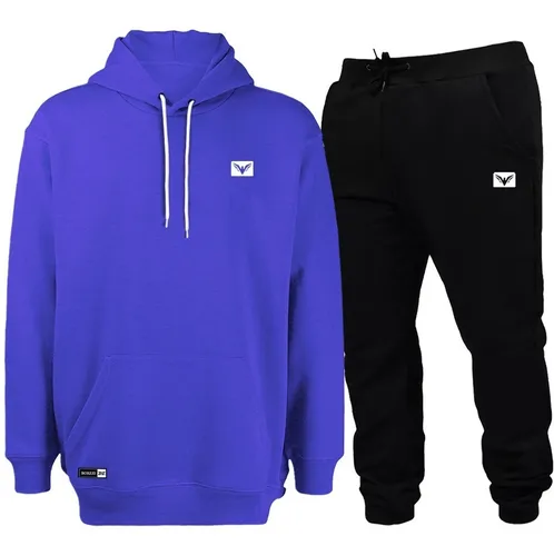 Conjunto Moletom Masculino Sir Kit Blusa + Calça Cordão Neon