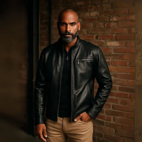 Jaqueta De Couro Masculina