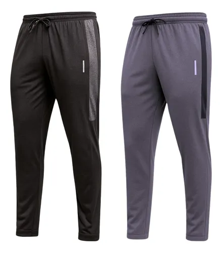 Kit 2 Calças Masculinas Jogger Tactel Com Elastano