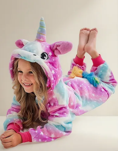 Pijama Macacão Longo Feminino Infantil