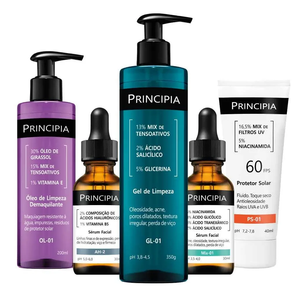 Principia Kit Antiacne Demaquilante Essencial