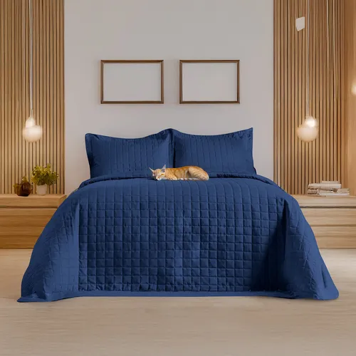 Cobre Leito Colcha King