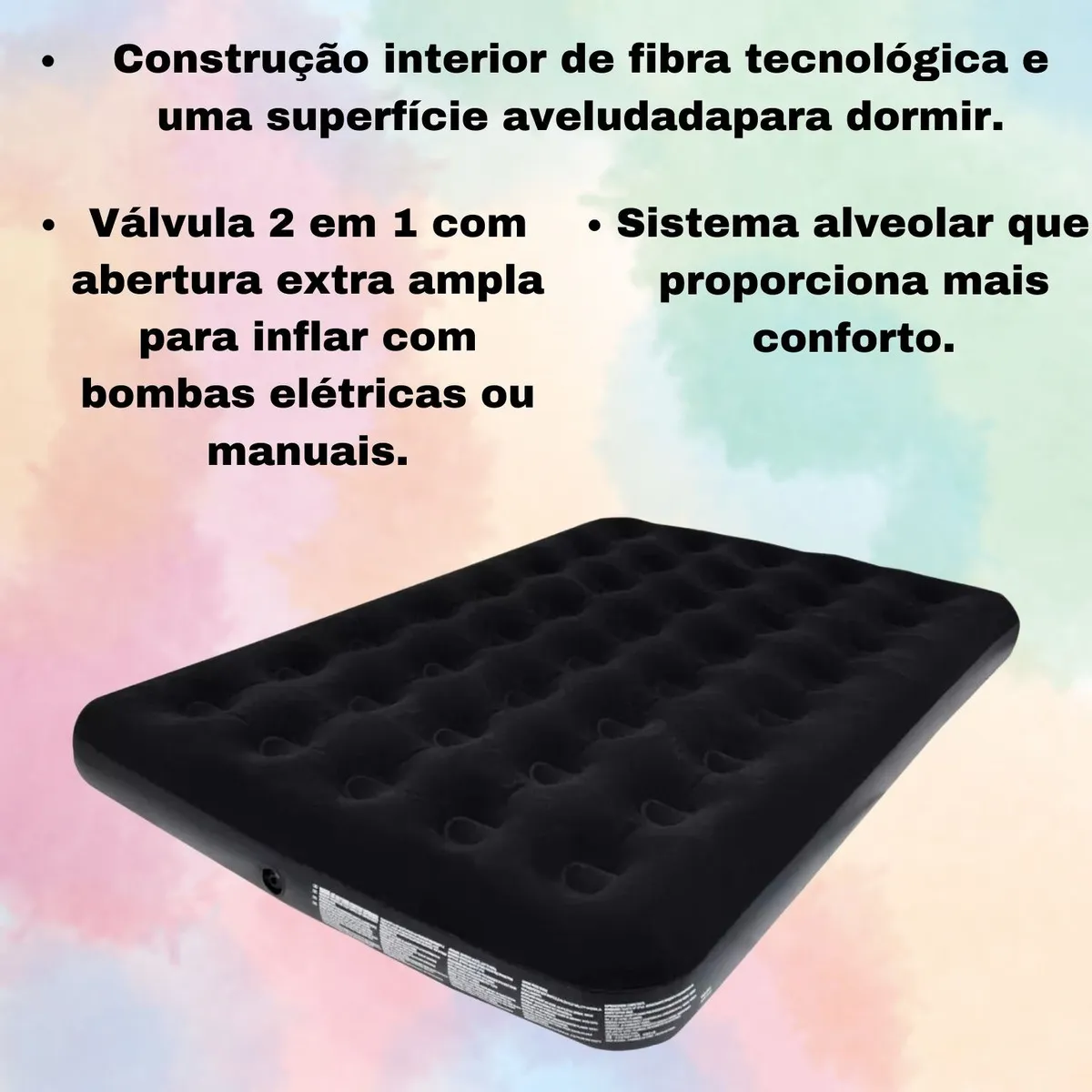 Casal Inflável Grande Bel 300kg