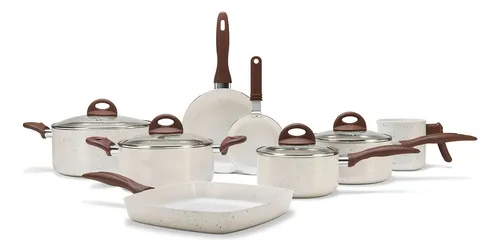 Panelas 8 Peças Ceramic