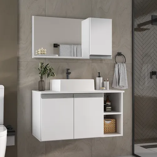 Armário Banheiro Completo