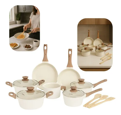 Jogo de panelas de cozinha