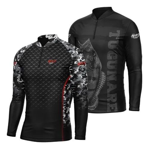 Kit 2 Camisas Camiseta Pesca Proteção Uv50 Dryfit Ultra Leve