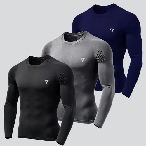 Kit 3 Camisetas Térmicas Masculina