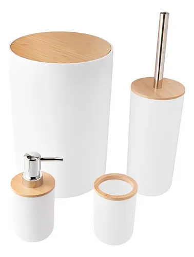 Kit Banheiro Lixeira