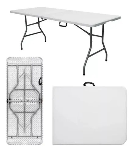 Mesa dobrável 1,80M branco