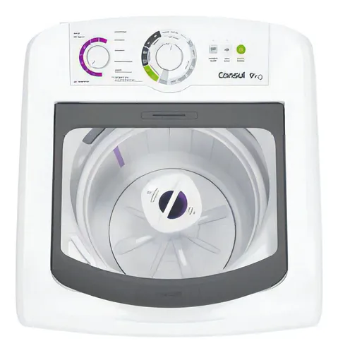 Máquina de Lavar Consul CWB09BB 9kg Branca com Dosagem Econômica e Ciclo Edredom
