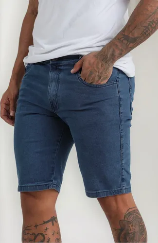 Bermuda Jeans Masculina Skinny
