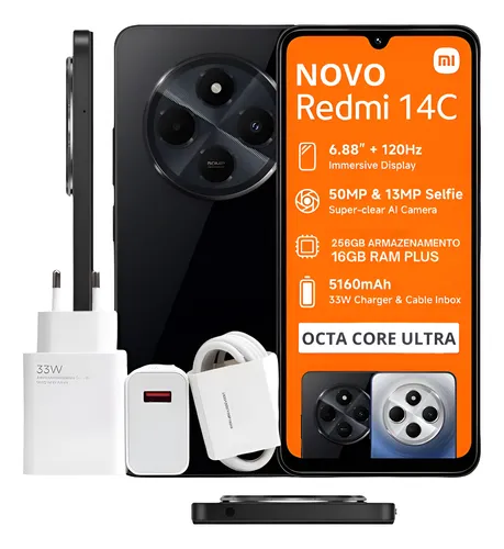 Celular Xiaomi Redmi 14c 256gb