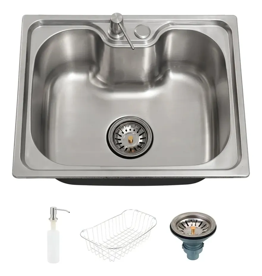 Cuba Gourmet para Cozinha Aço Inox 201