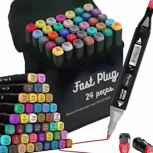 Ponta Dupla 24 Cores