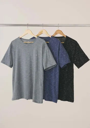 Kit 3 Camisetas Com Bordado Hering