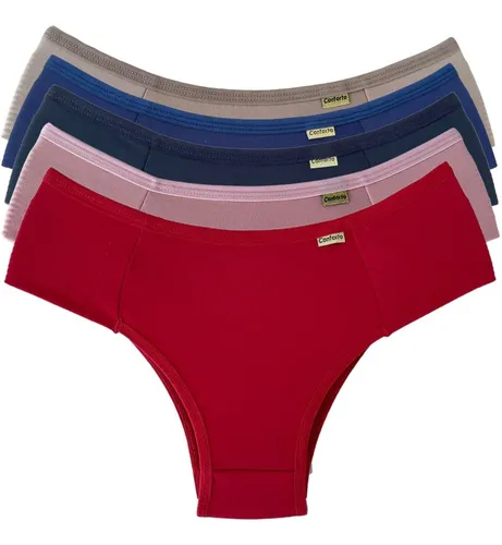 Kit 5 Calcinhas Feminina