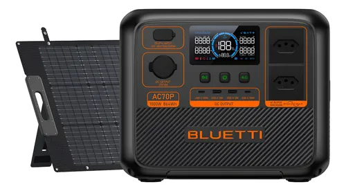 Kit Estação Bluetti Ac70p 2000w
