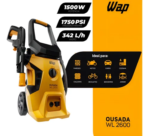 Alta Pressão Wap Ousada Wl 2600 1750psi