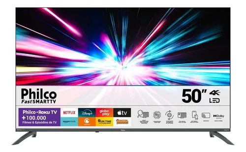 Smart TV 50” Philco PTV50VA4REGB Roku