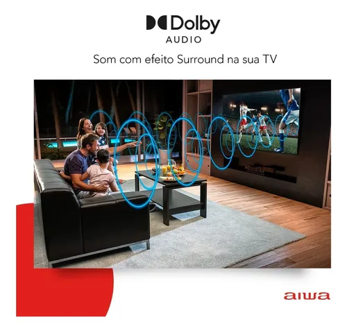 TV AIWA 43” borda ultrafina
