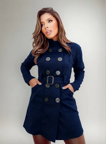 Sobretudo Feminino C/ Botões