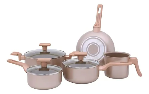 Panelas Sartin Champ 5 Pçs Cerâmica