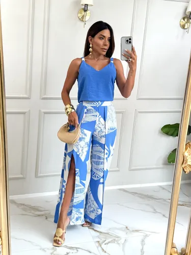 Conjunto Feminino Elegante Verão