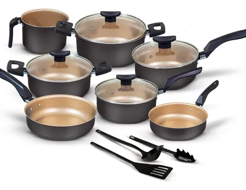 Conjunto Panelas Antiaderente 10 Peças