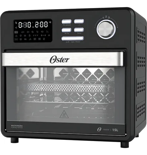 Forno e fryer 15l Oster