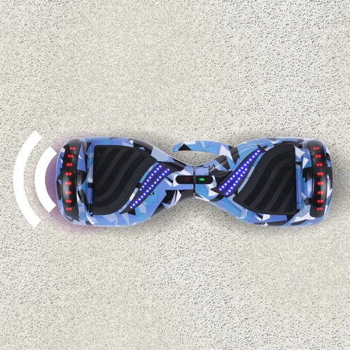 Hoverboard D43 Azul Camuflado