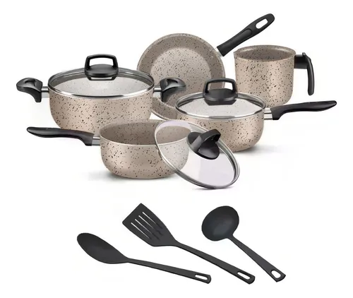 Jogo De Panelas 8 Peças Teflon