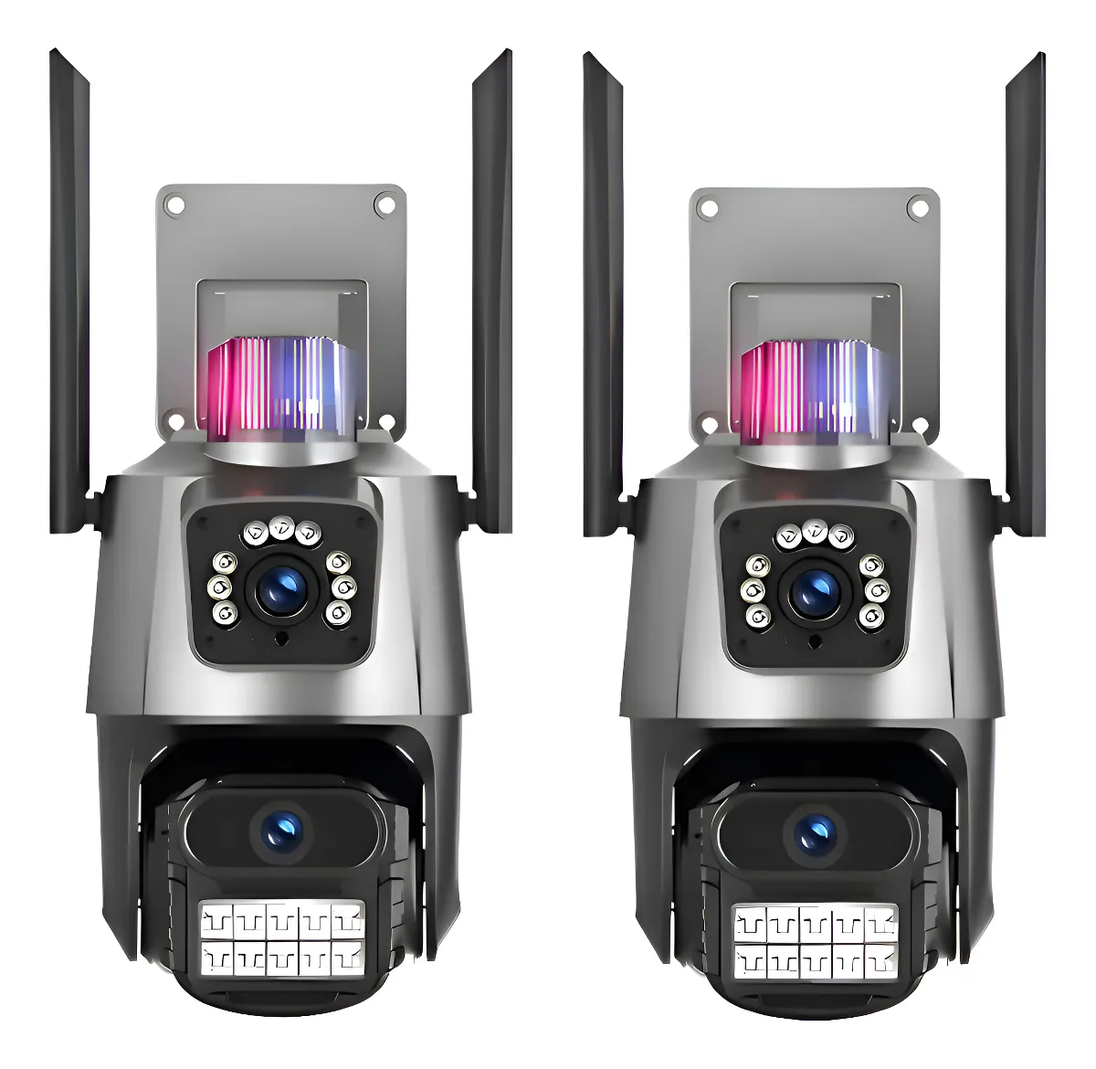 Kit 2 Câmera Segurança Ip Wifi