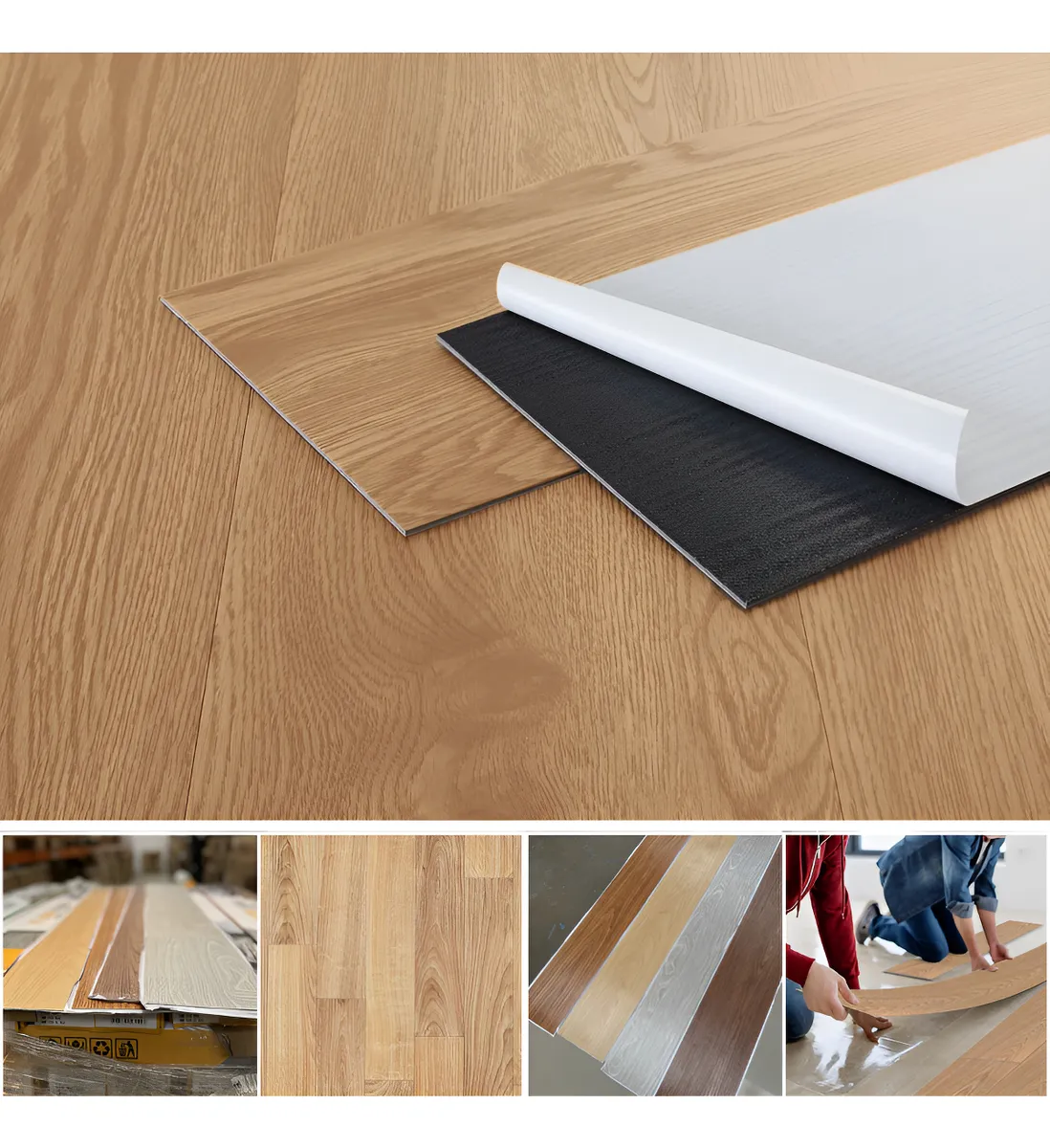 Piso Vinílico Autocolante Régua Adesiva Madeira