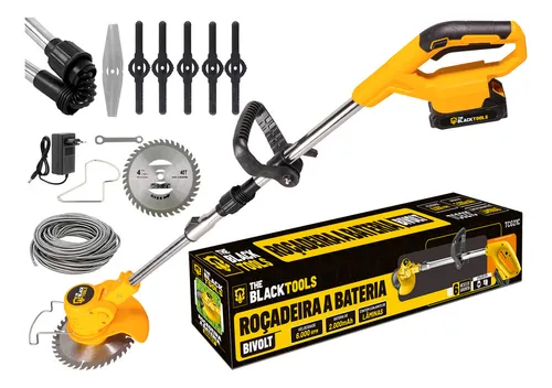 Roçadeira Aparador Grama A Bateria Recarregável 21v
