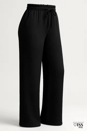 Calça Feminina Alfaiataria Wide Leg Social