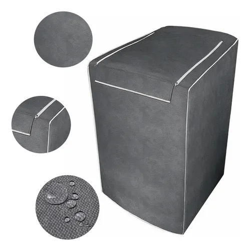 Capa De Máquina Lavar Roupas Zíper