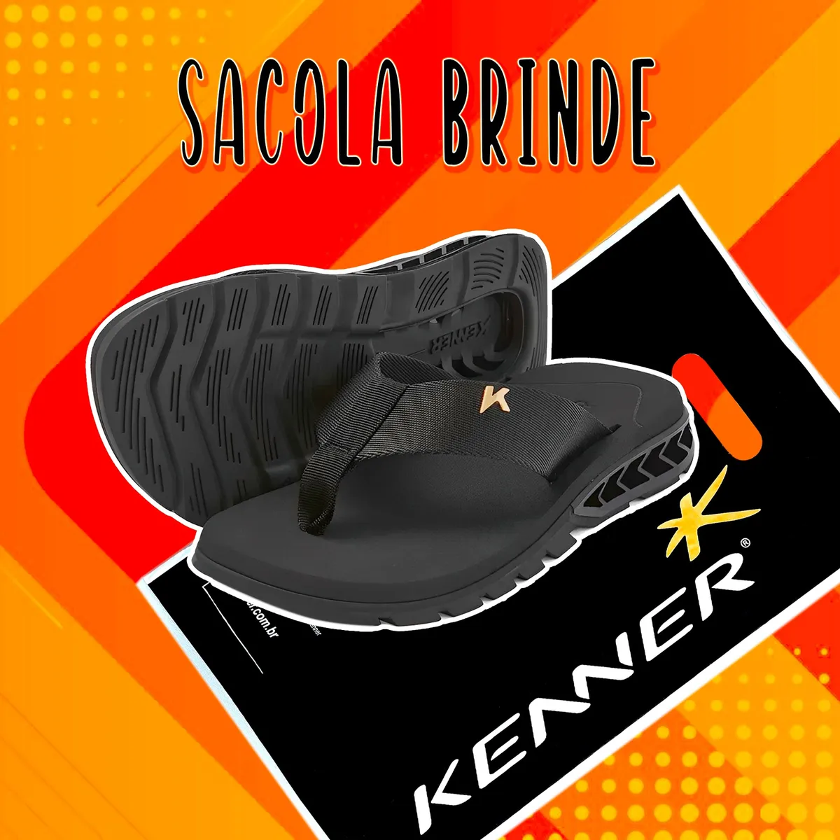 Chinelo Sandália Kenner L7