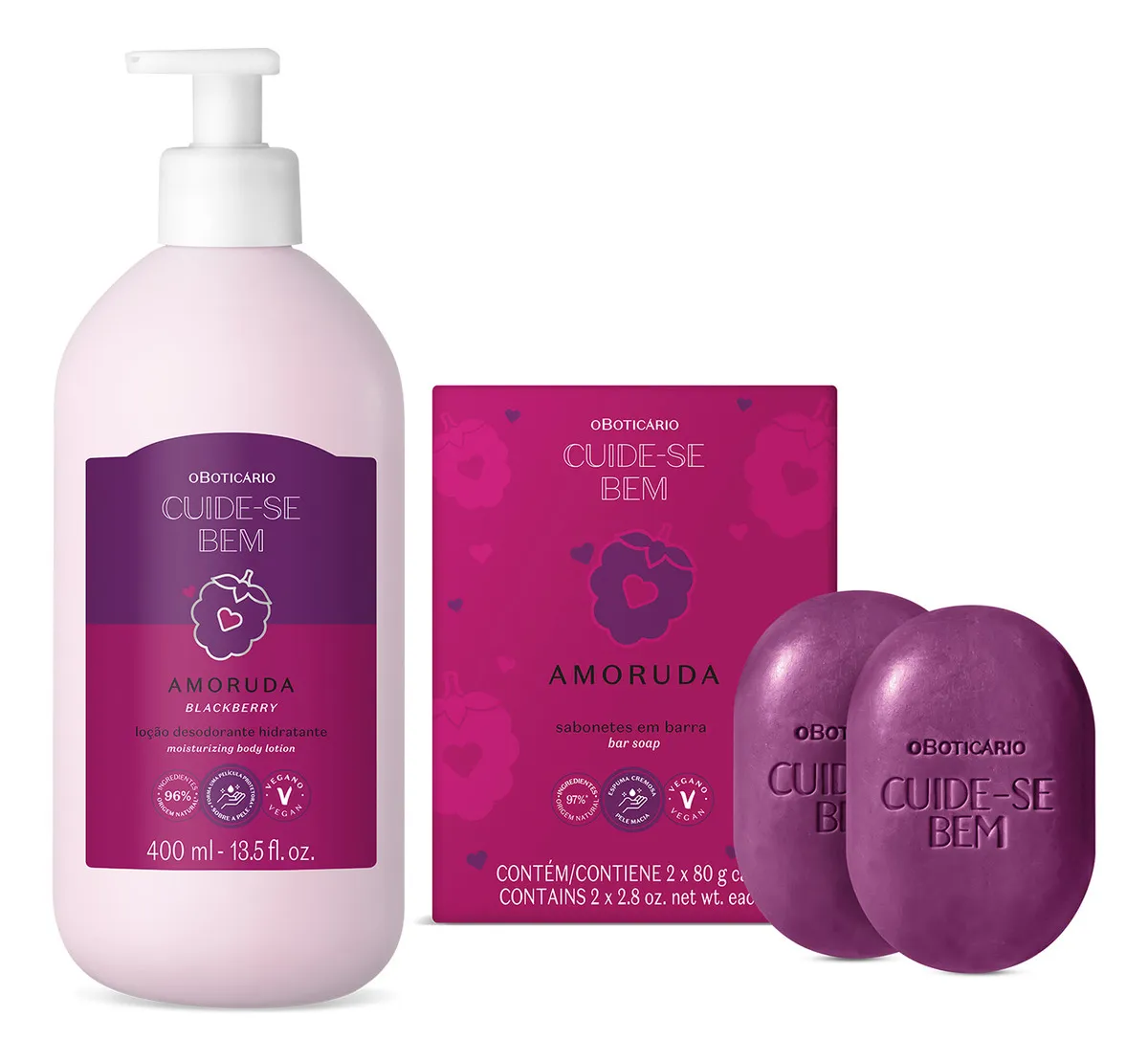 Combo Cuide-se Bem Amoruda